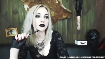 Cute Goth Girl, Come Help Me Get Her Undressed