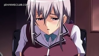 Lonely Anime Nurse Masturbates Wet Snatch In Public