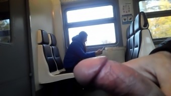 Fiash Dick In Train
