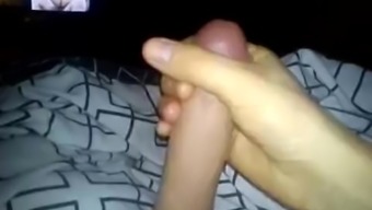 Solo Jerking In Bed
