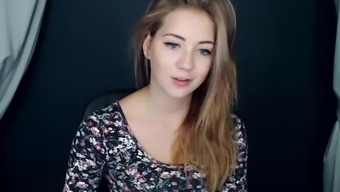 20yo Webcam Blonde Emmi Showing Her Pert Boobs