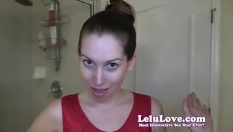 Lelu Love-Pov Blowjob Ball Licking Cum On Hair Bun