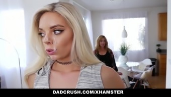 Dadcrush - Quickie With Step-Daughter Before Wife Walks In