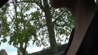 British Slut Holly Plays With Herself In A Layby In A Car
