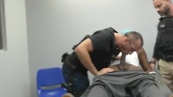 Police Boy Kissing Gay Sex Prostitution
