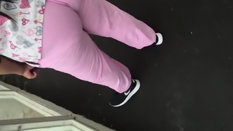 Big Booty Milf In Pink Scrubs