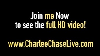 Super Star Charlee Chase Gives Bubblegum Handjob & Blowjob!