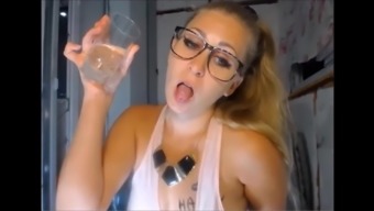 Bitch Drinks Her Own Juice Twice