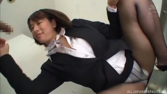 Haruna Hana Loves Giving A Good Blowjob In The Office