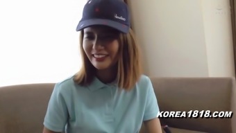 Super Hot Korean Golfer Fucked In Japan