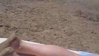My Wife On The Beach