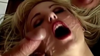Sucking Two Cocks After Cumshot Comp.