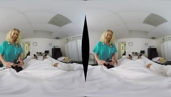 Katie Morgan Is A Naughty Nurse Enjoying A Fat Love Rod