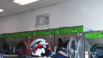 Latin Teen Vpl At The Laundromat