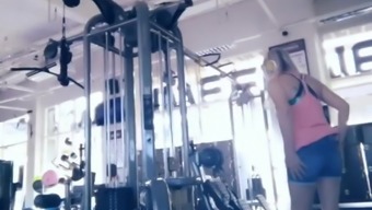 Spanish Mature Fit Blonde At Gym