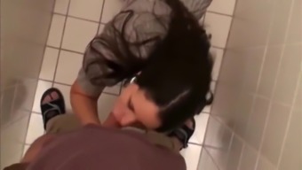 My Brother'S Girlfriend Sucks My Cock In Toilet