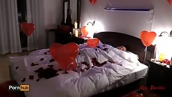 Romantic Valentines Day Surprise For My Love Turned To Hot Sex