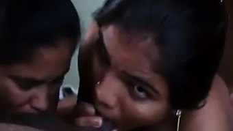 Indian Guy With 2 Hot Telugu Aunties
