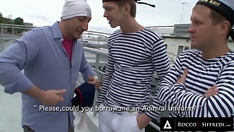 Boat Boys Fuck Random Chicks During Cake-Filled Orgy