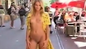 Krizstina Beautiful Czech Naked In Public