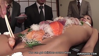 Naked Sushi Porn Video Featuring Seductive Asian Babe Ramu Nagatsuki