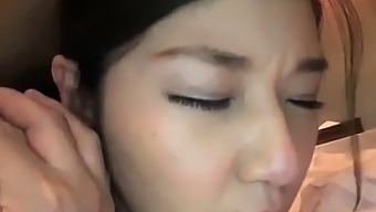 Horny Japanese Teen Gagging For Big Asian Cock In Her Throat