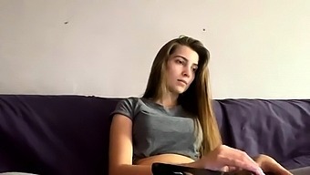Shy Brunette Homemade Amateur Webcam Teen