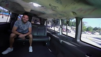 Bang Bus Action Suits Blue Eyed Teen With The Right Pleasure