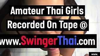 Amateur Thai Milf Masturbates And Sucks