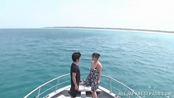 Amateur Japanese Chick Ryoko Murakami Gets Fucked One Yacht