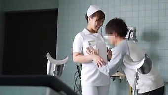 Fine Japanese Nurse Goes Intimate With A Patient