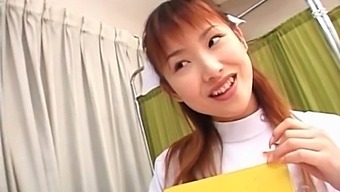 Cute Japanese Nurse Rina Usui Knows How To Pleasure A Dick