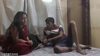 Indian Sexy Wife Shared With Brother, Poti Ko Shamne Chuda!