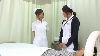 Sexy Japanese Nurse Erika Kashiwagi Spreads Her Legs To Ride