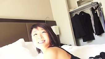 Close Up Video Of Saya Song With Small Tits Sucking A Dick