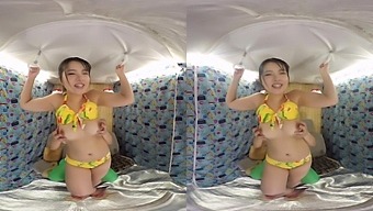 Cute Asian Girls In Bikini - Tit Play With Japanese Amateurs