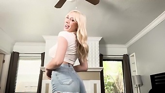 Natural Blonde Kay Lovely Enjoys Hardcore Group Sex With Big Natural Tits