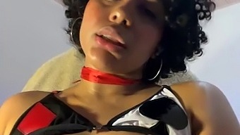 Curvy Latina Teases With Her Cameltoe In Solo Video