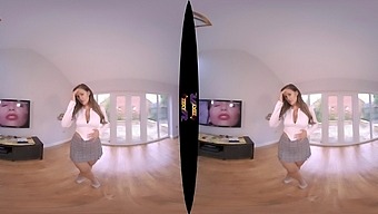 Intense Striptease And Solo Female Action In Vr