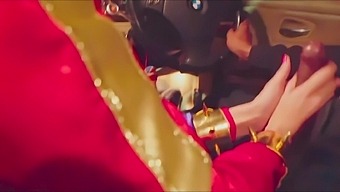 Harley Quinn'S Oral Skills On Display In A Hot Car Blowjob Video