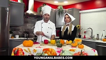 Instructional Movie - How To Rush A Turkey! - Khloe Kapri And Nicky Rebel