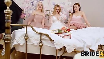 Eva Barbie, Sara Bork And Eliz Benson Developed A Pretty Bachelorette Party Into A Unclean Orgy.