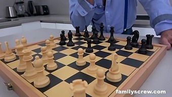 Playing Chess With Grandpa While Grannys In The Back Of The Cupboard - Familyscrew