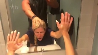 The Boss Visits The Sexy Nurse In The Hospital Bathroom