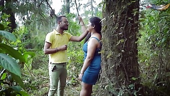 Teen With Big Natural Tits Enjoys Hardcore Anal And Blowjob In Indian Jungle Movie