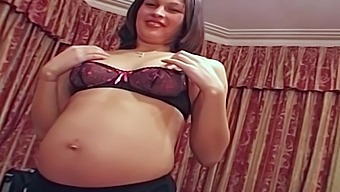 British Teen Gags On Cum While Pregnant And Hungry