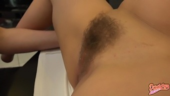 German Milf Wife Gets A Creampie Filling In Her Hairy Pussy