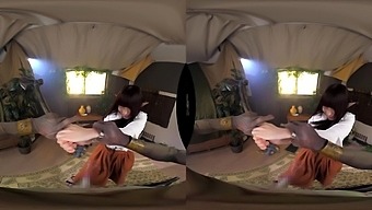 Oral And Doggystyle Action With A Big Natural Tits Elf In Vr Porn