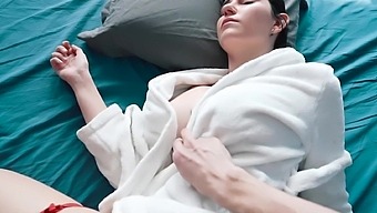 Big Tits Milf Gets Her Mouth Filled With Cum After Morning Sex