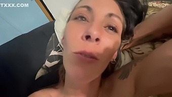 Amateur Babe With Small Tits Gets Tattooed And Fucked